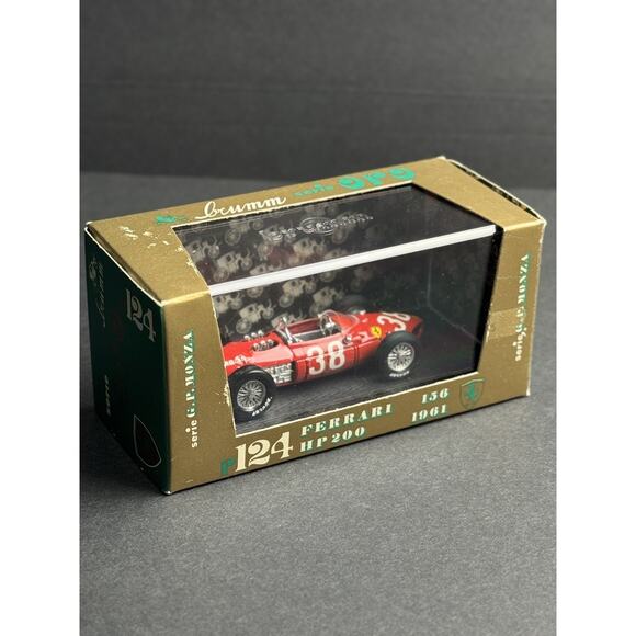 1:43 Brumm R124 Phill Hill Ferrari Tipo 156 'Sharknose' 3rd Place Monaco GP 1961 - Picture 3 of 8